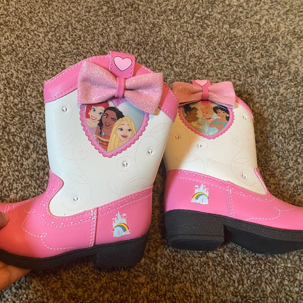 Toddler Disney Princess Cowgirl Boots